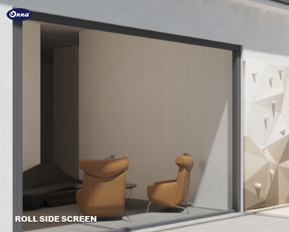 ONNA BANDUNG ROLL SIDE SCREEN (NEW) Roll Side Screen adalah produk kasa nyamuk terbaru dari Onna yang didesain dengan fitur bentangan lebih tinggi & lebar, dapat digunakan untuk melindungi area pintu berukuran lebar & tinggi dari masuknya nyamuk & serangga juga dari angin kencang dan debu - debu pasir/kotoran yang tertiup angin.