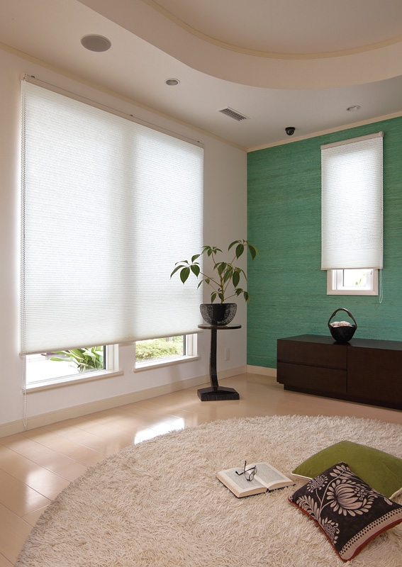 ONNA BANDUNG HONEYCOMB BLINDS (NEW PRODUCT) Honeycomb Blinds, produk blinds ONNA yang ini merupakan yang paling hemat penggunaan energinya, yaitu menghangatkan ruangan saat cuaca dingin & mendinginkan ruangan saat cuaca panas. Desain hexagonal cell  (segienam-berbentuk sarang lebah) dengan lapisan silver film menyerap energi panas cahaya sinar matahari dari luar jendela & mensirkulasikannya sehingga membuat temperatur udara di ruangan lebih stabil (mengurangi perpindahan energi panas dari radiasi cahaya & konveksi udara panas).   