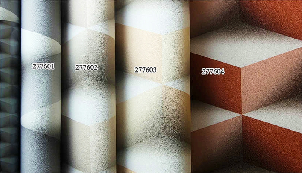 ONNA BANDUNG WALLPAPER CHIC GEOMETRY Wallpaper Onna terbuat dari kertas vinyl. Jenis wallpaper ini terdiri dari kertas cetak yang dilapisi dengan vinyl berlapis. Ini adalah jenis wallpaper yang paling umum digunakan saat ini, karena daya tahannya yang tinggi. Semakin tebal lapisan pelapis vinyl, semakin tahan lama wallpaper tersebut. Kertas vinil dapat digunakan di dapur dan kamar mandi, karena dapat menahan uap, juga bisa dicuci sehingga memudahkan perawatan. Keunggulan Wallpaper Onna adalah motif gambar & pola yang bervariasi dengan tekstur, tema gambar gaya klasik, natural, modern, artistik, colorful, dan masih banyak lagi, serta pemakaian yang tahan lama, warna tidak mudah pudar, dan berkelas.  