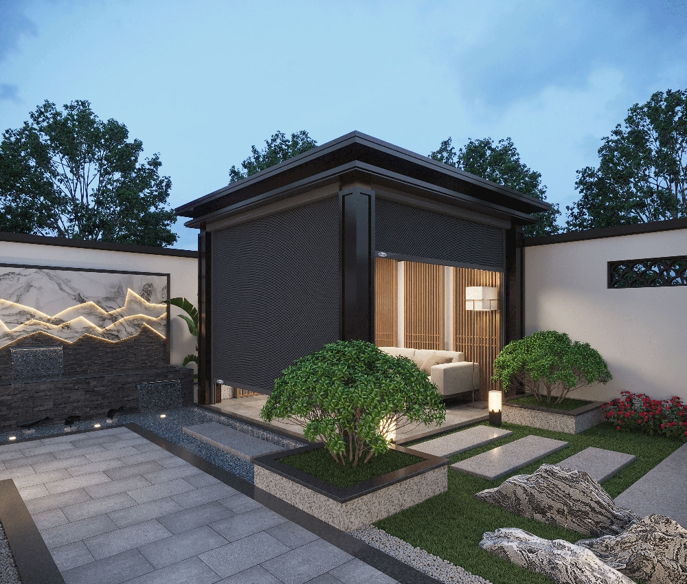 ONNA BANDUNG ZIPTEX BLINDS ZIPTEX Blinds merupakan produk terbaru dari ONNA, penutup eksterior yang dapat bertahan pada cuaca ekstrim. Berfungsi untuk melindungi area dari terik panas sinar matahari (UV Light), air hujan & tiupan angin kencang hingga cuaca ekstrem. Produk ini memiliki ukuran lebar maksimum 5,8 meter & tinggi maksimum 4,5 meter (minimum L X T = 1 m X 0,5 m) dan cocok untuk pemasangan di area luar ruangan & ketinggian seperti rumah di pantai, perbukitan & pegunungan, apartemen & hotel lantai atas (top floor), yang banyak diterpa angin kencang.